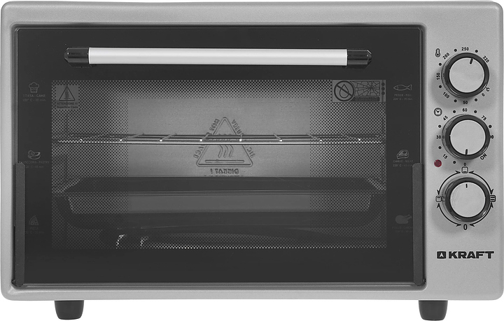 Мини-печь Kraft KF-MO 3200 GR серая