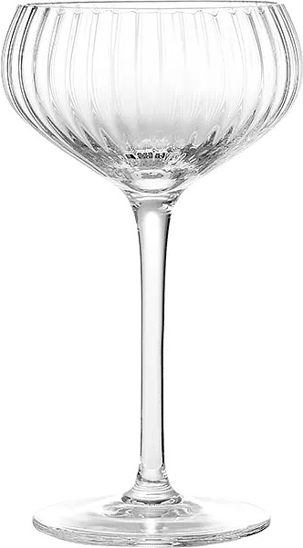 Бокал-блюдце для шампанского Kunstwerk Ellington BR-3181 200 мл (стекло)