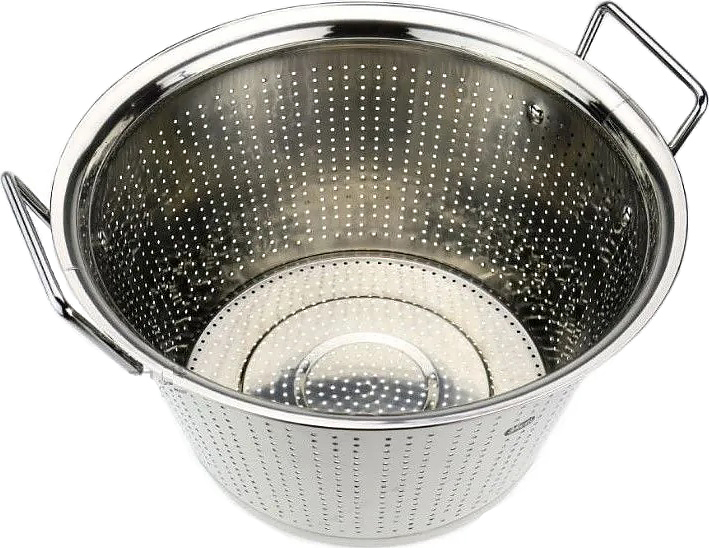 Дуршлаг Restopit рп319 Профи d=34 см (нерж. сталь) с отверстиями 2 мм
