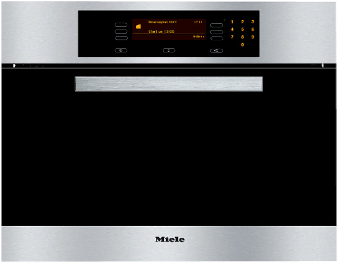 Независимый электрический духовой шкаф Miele H 4080 BM алюминий