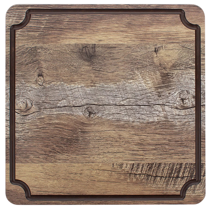 Доска разделочная ComposeEat Surface DSJ2400634KL6 24.5х24.5 см, дуб мореный