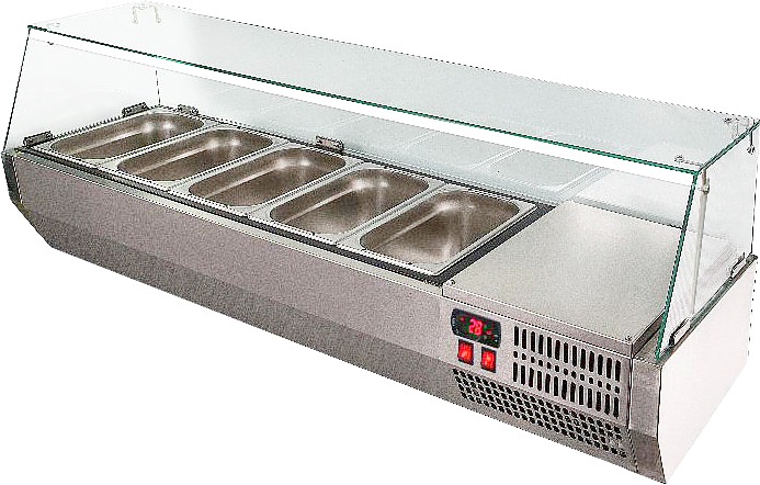 Витрина холодильная EQTA VT2v-G