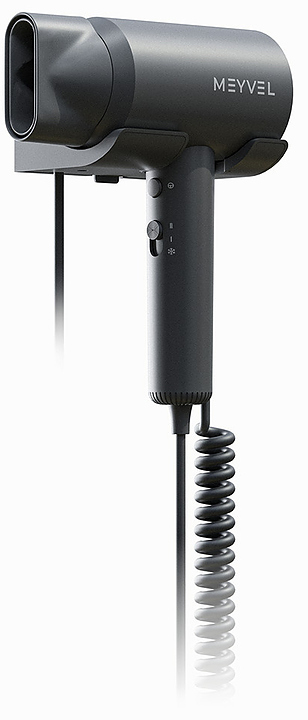 Фен настенный MEYVEL MF10-1600 (Gray) 1600 Вт серый