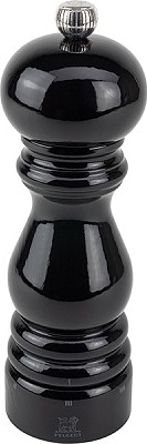 Мельница для соли Peugeot Paris u'Select 23713, 56х180 мм, бук / металлический измельчитель, черная глянцевая