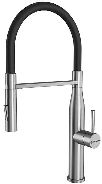 Смеситель для кухни KUCHENSTERN 406SS40 KERN-E нержавеющая сталь