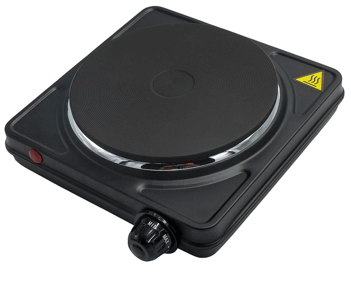 Плитка электрическая Maunfeld SEHE.231B 1000 Вт 210х235х75 мм черный