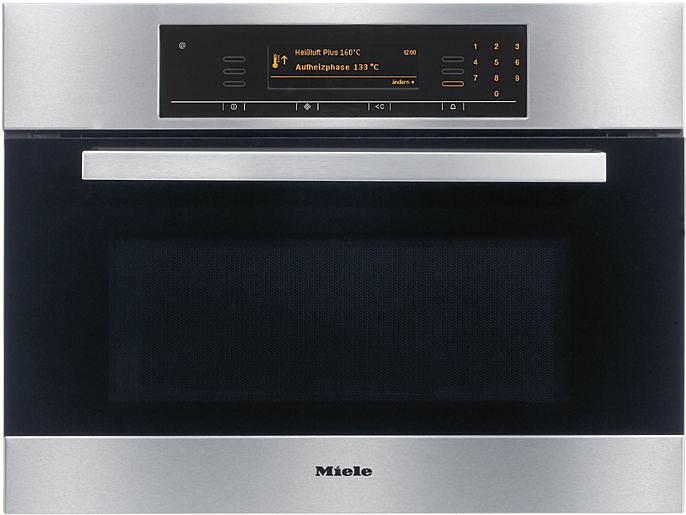 Независимый электрический компактный духовой шкаф Miele H 5080 BM Clean Steel