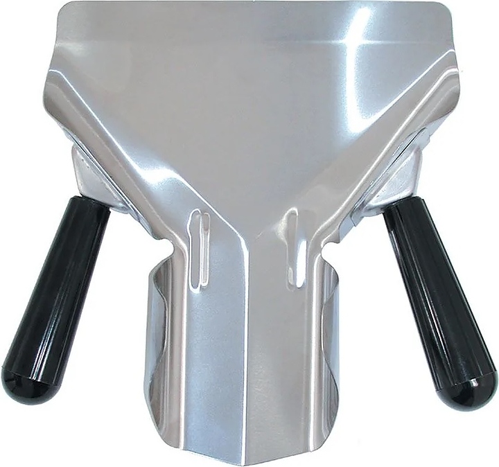 Совок для картофеля фри Restopit рп74 19,5х22,5 (нерж. сталь) с 2 пластиковыми ручками