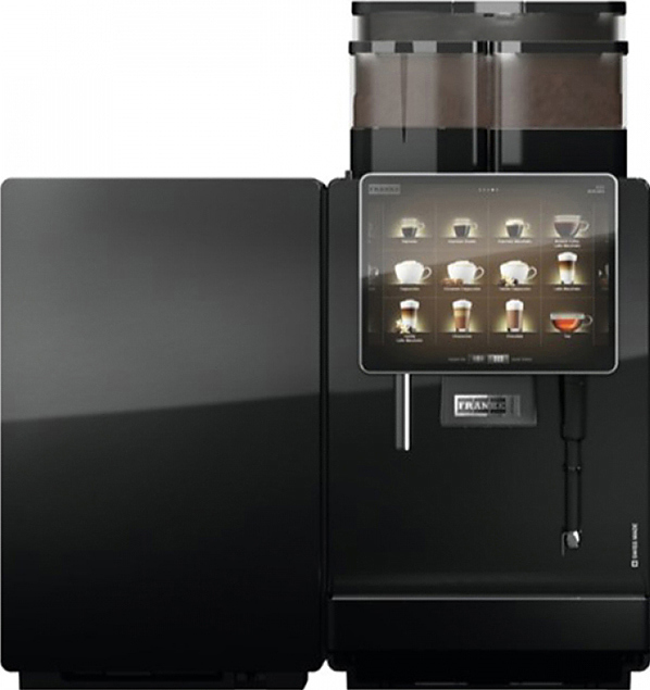 Кофемашина Franke A800 FM EC 1G H1 + SU12 EC черная глянцевая