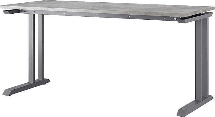 Стол компьютерный КОБОР KL1-80/80 graphite/chicago