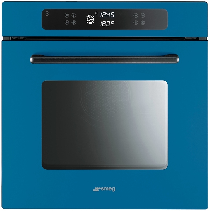 Духовой шкаф электрический с пиролизом SMEG FP610SBL