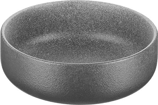 Салатник Kunstwerk Seiko A26083W1384 400 мл d=13 см h=4,5 см (фарфор) серый