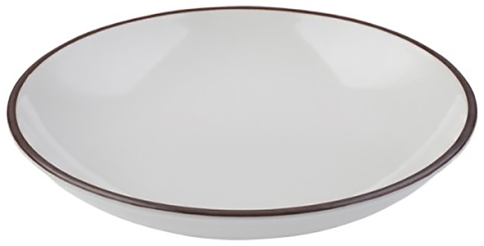 Тарелка глубокая ID Fine Modest Brown 18001-121125 25 см