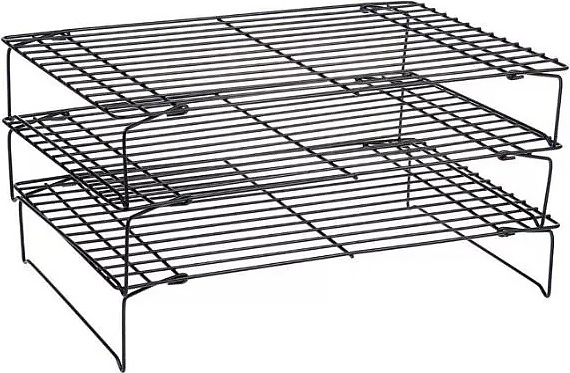 Решетка кондитерская для охлаждения выпечки Restopit рп132 3 яруса 34х24 см (нерж. сталь)