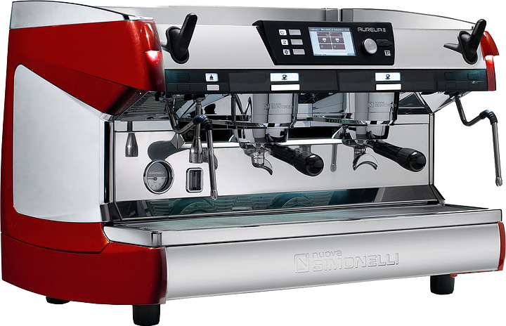 Кофемашина Nuova Simonelli Aurelia II T3 2 Gr S red