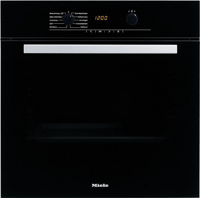 Независимый электрический духовой шкаф Miele H 5240 BP черный