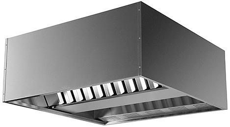 Зонт приточно-вытяжной островной Мебель Фронт ЗВНП 05 cube (1000х1300х400 мм)