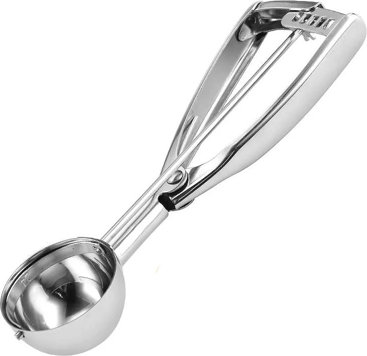 Ложка для мороженого Restopit бк038 d=4 см (нерж. сталь) с выталкивателем
