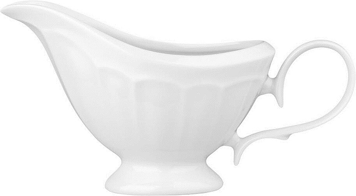 Соусник Noble Bella 305603А 220 мл 19,8х8 см h=10,4 см (фарфор) белый