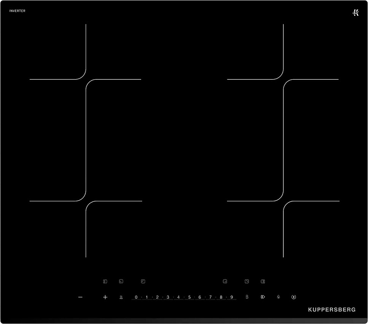 Варочная панель индукционная Kuppersberg ICI 626 черная