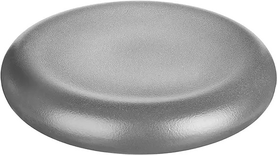 Тарелка Kunstwerk Seiko A27307W1384 d=21,5 см h=4,5 см (фарфор) серая