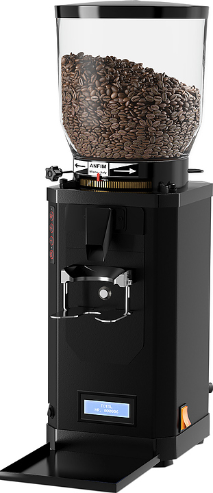 Кофемолка Anfim Super Caimano On Demand Display черная