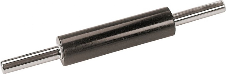 Скалка Restopit рп1071 l=25 см d=6,3 см (нерж. сталь с антипригарным покрытием) с крутящимися рукоятками