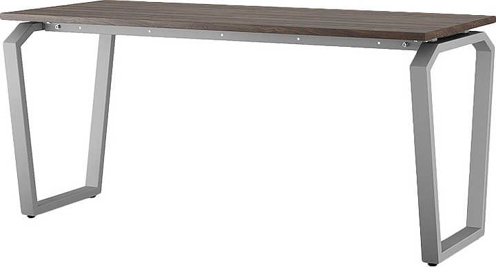 Стол компьютерный КОБОР KTB-80/80 aluminum/charlston