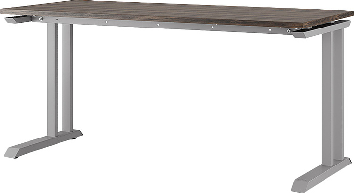 Стол компьютерный КОБОР KL1-180/60 aluminum/charlston