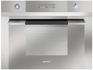 Независимый электрический компактный духовой шкаф SMEG SC45MFSG