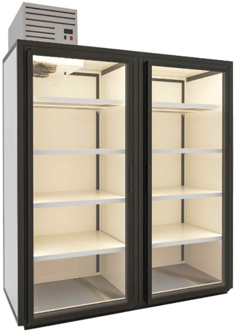 Шкаф холодильный Berk ШХС-1.8 стекло, подсветка (модель №23)