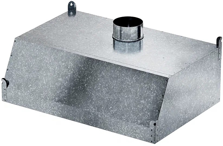 Зонт вытяжной пристенный Мебель Фронт ЗВЦ 03 (1500х600х400 мм)