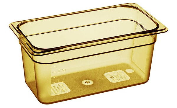 Гастроемкость Cambro 36HP-150 GN1/3х150 325x176х150 мм поликарбонат, янтарный