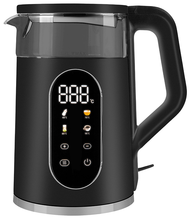 Чайник Maunfeld MGK6702B 1.7 л 2200 Вт черный