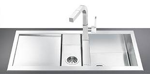 Кухонная мойка SMEG LQ100S