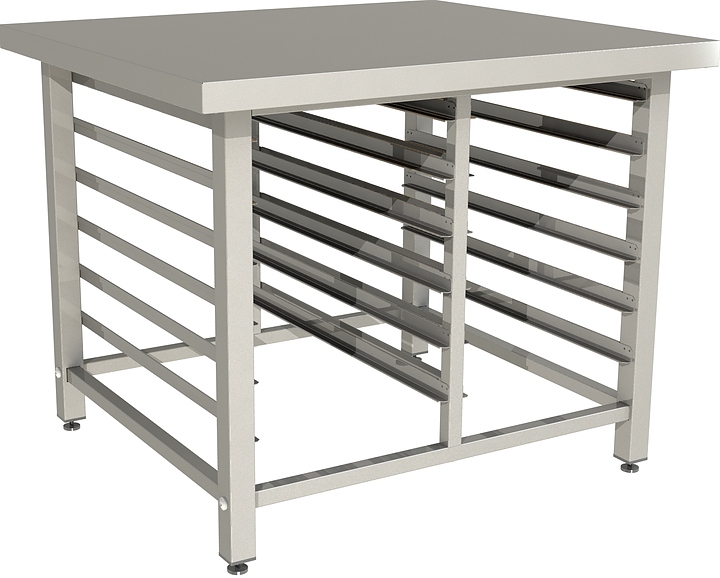 Подставка Restoinox ППКР-2-95/77 под пароконвектомат UNOX XB