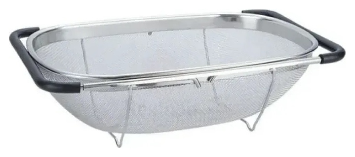 Дуршлаг-сито на раковину Restopit рп1603 4,5 л 34х23,5 см (нерж. сталь)