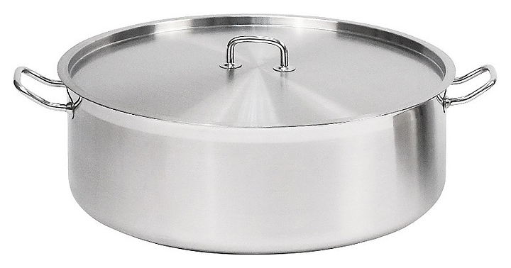 Кастрюля-котел Restopit рп717 18 л d=40 см h=15 см с крышкой (нерж. сталь)