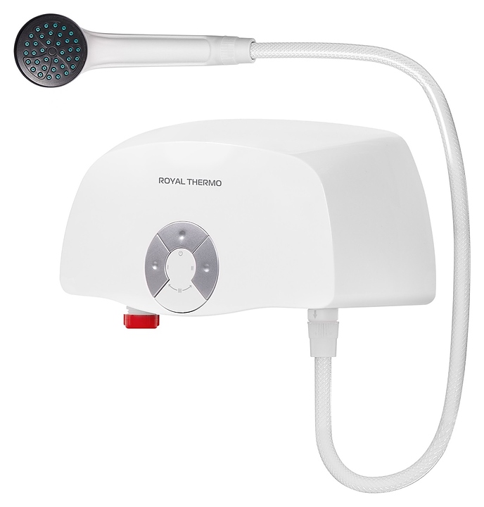 Водонагреватель электрический проточный Royal Thermo SmartFix S (3,5 kW) с душем