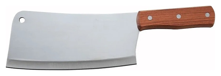 Нож-рубак Restopit рп649 с клинком 17,5х8,7 см (нерж. сталь) с деревянной рукояткой