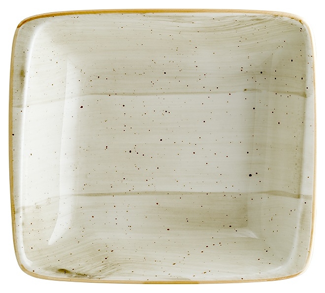 Салатник Bonna Aura Terrain ATRMOV23CK 650 мл 19х17 см h=4,5 см (фарфор) прямоугольный