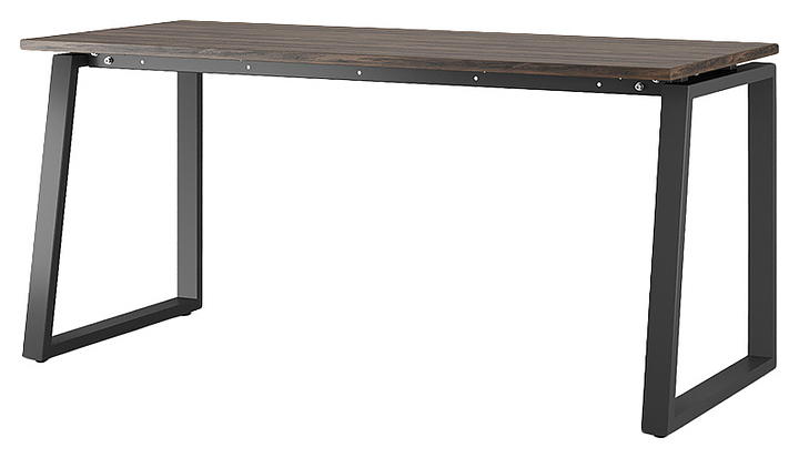 Стол компьютерный КОБОР KTS1-80/80 black/charlston