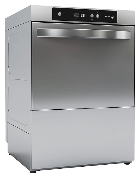 Машина посудомоечная фронтальная Fagor Professional WUC-500 T D с дозатором моющего средства и LED дисплеями