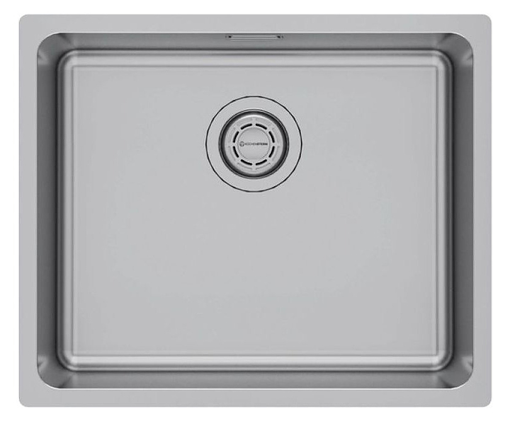 Кухонная мойка KUCHENSTERN 553SS50 MULTI 60 AISI 304 540х440х200 мм нержавеющая сталь