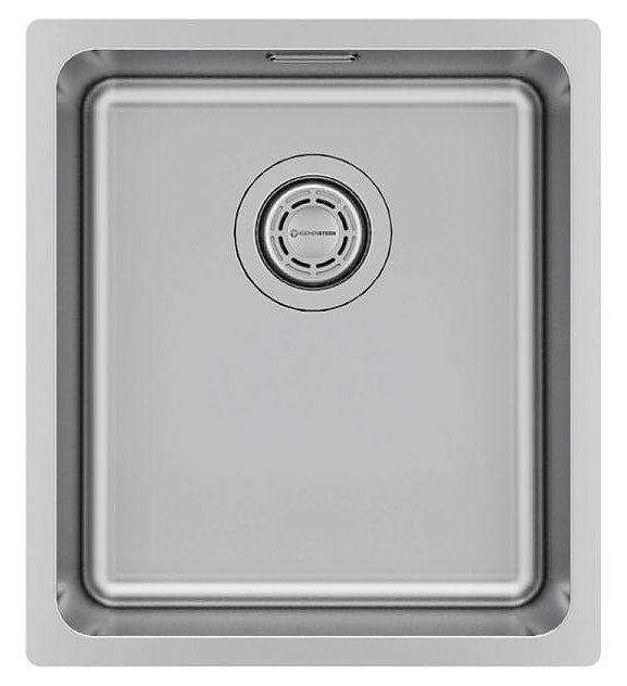 Кухонная мойка KUCHENSTERN 550SS50 MULTI 40 AISI 304 390х440х200 мм нержавеющая сталь