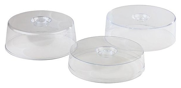 Крышка для торта APS 18614 d=30 см h=11 см (пластик) прозрачная