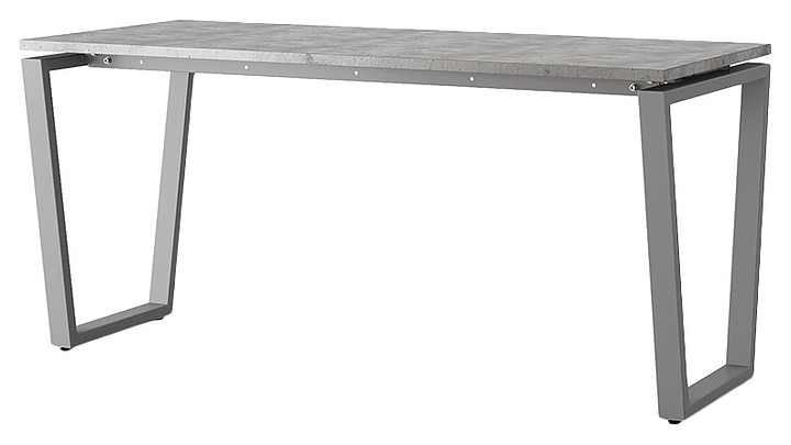 Стол компьютерный КОБОР KOTR-180/70 aluminum/chicago