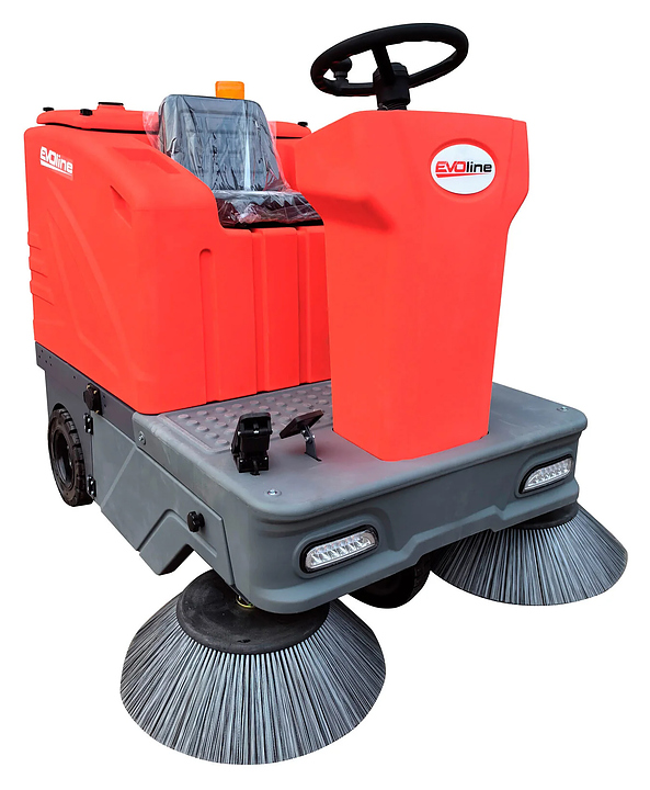 Машина подметальная EVOline SWB 1400 T с  ЗУ и АКБ GEL емкостью 113 Ah