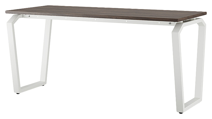 Стол компьютерный КОБОР KTB-120/80 white/charlston