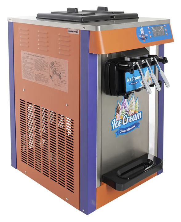 Фризер мягкого мороженого Foodatlas MQ-L18T Eco оранжевый